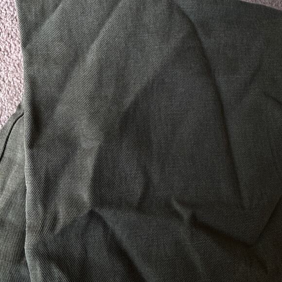 madewell the harlow wide-leg pant faded ivy green ng521 women size 00 - Picture 4 of 9